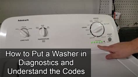 amana washing machine fault codes|amana washer front loading troubleshooting.